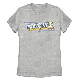 Juniors' Riverdale Greetings From Postcard Tee