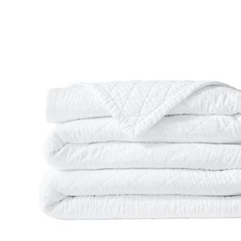 Lands' End Solid Diamond Double Voile Quilt