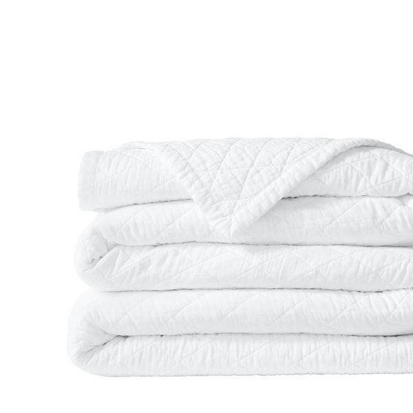 Lands' End Solid Diamond Double Voile Quilt