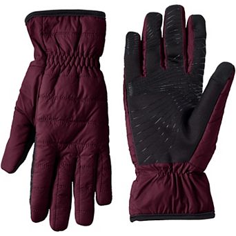 Women's Lands' End Ultralight Touchscreen-Compatible Winter Gloves
