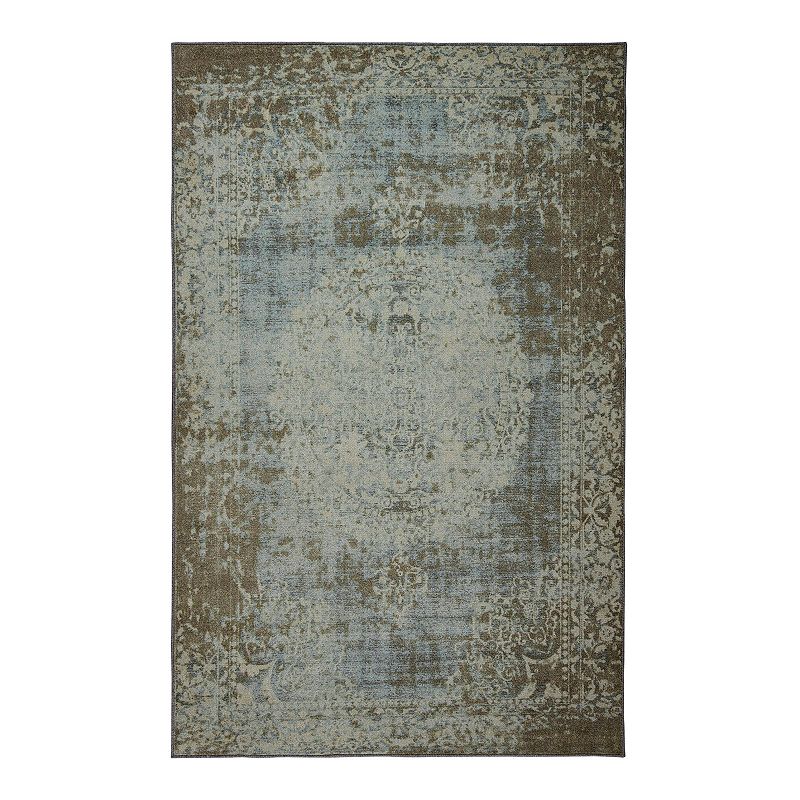 Mohawk Home Prismatic Daintree Rug, Beig/Green, 8X10 Ft