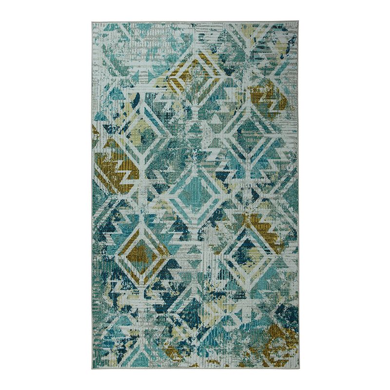 Mohawk Home Prismatic Danae Rug, Blue, 8X10 Ft