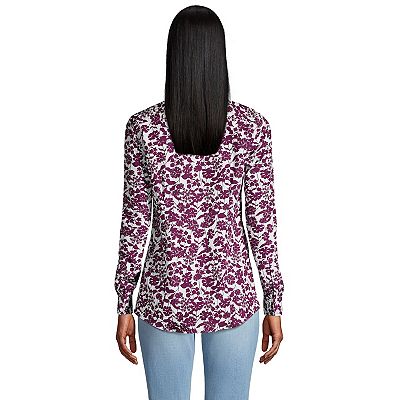 Women's Lands' End No-Iron Supima Cotton Shirt