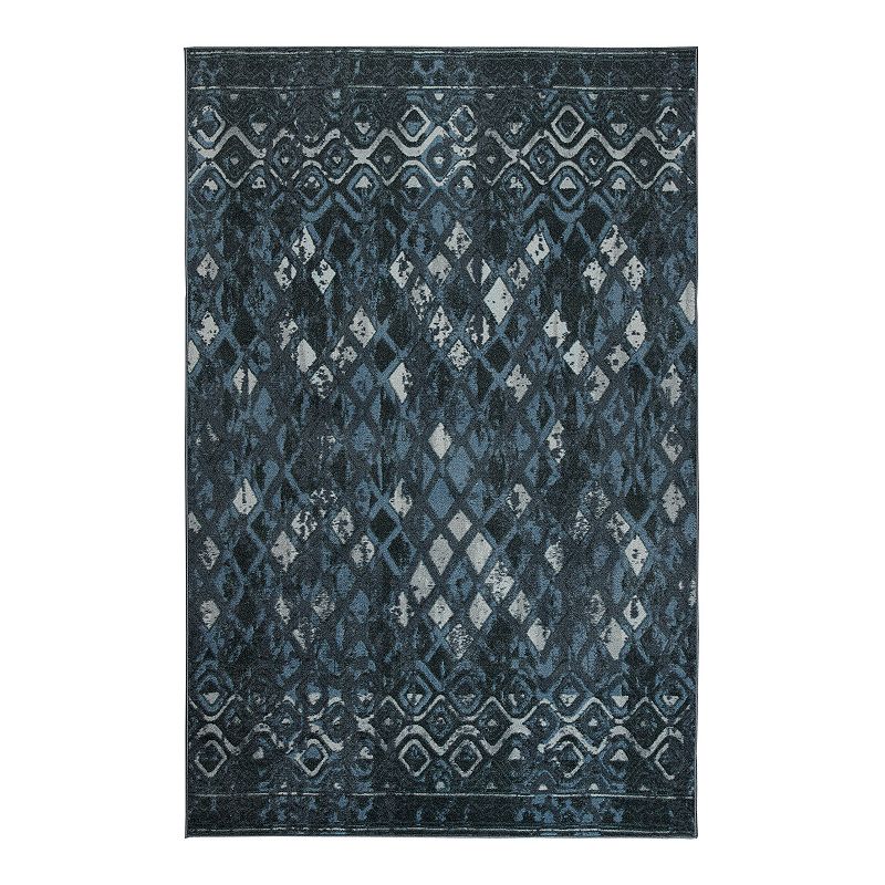 18926172 Mohawk Home Prismatic Eliseo Rug, Blue, 8X10 Ft sku 18926172