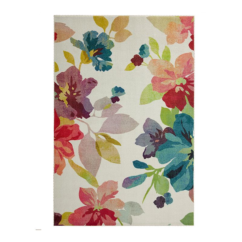Mohawk Home Prismatic Dalton Gardens Rug, Multicolor, 5X8 Ft