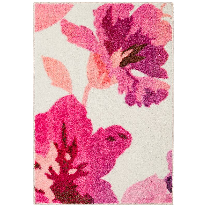 Mohawk Home Prismatic Dalton Gardens Rug, Pink, 8X10 Ft