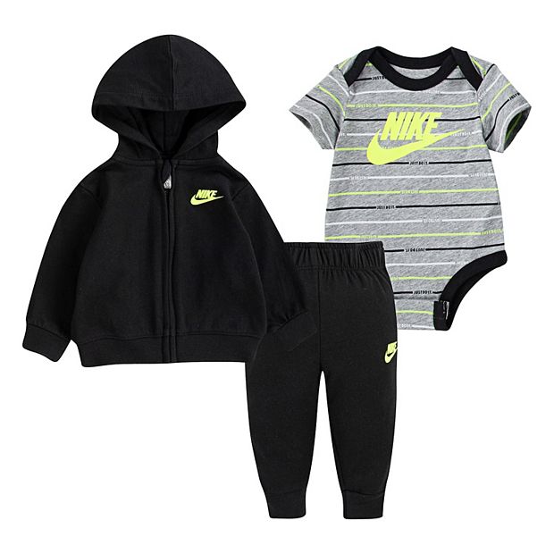 Baby Boy Nike Bodysuit 3 Piece Set