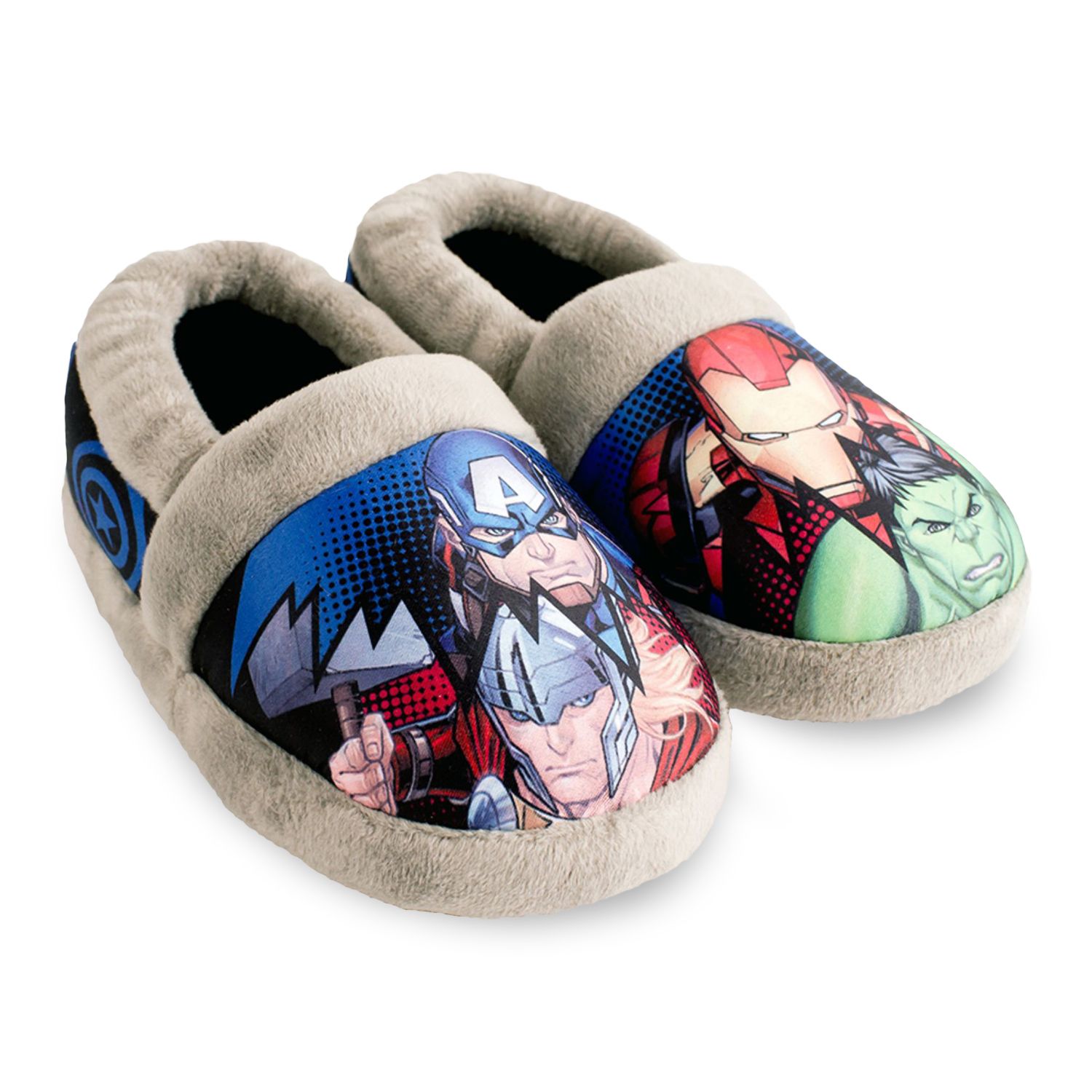 kids marvel slippers