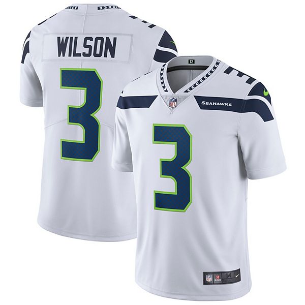 Men's Nike Russell Wilson White Seattle Seahawks Vapor Untouchable
