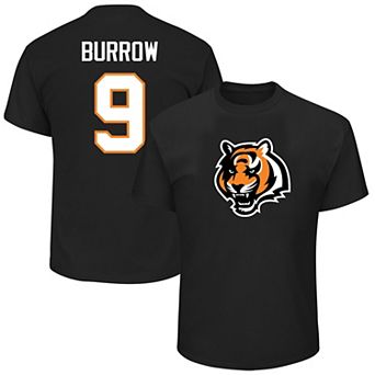 Men's Joe Burrow Black Cincinnati Bengals Big & Tall Eligible Receiver III Name & Number T-Shirt