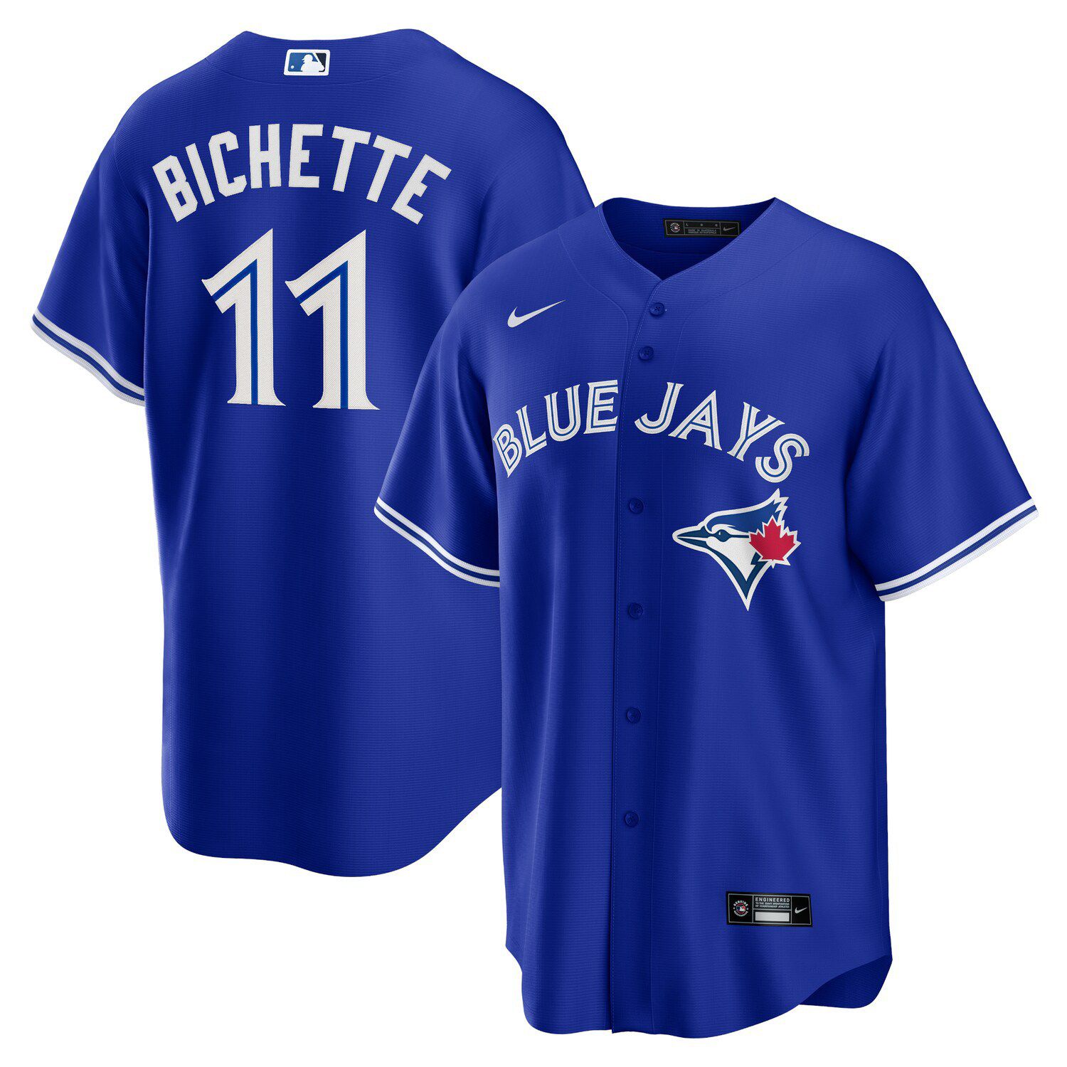 blue jays button up jersey