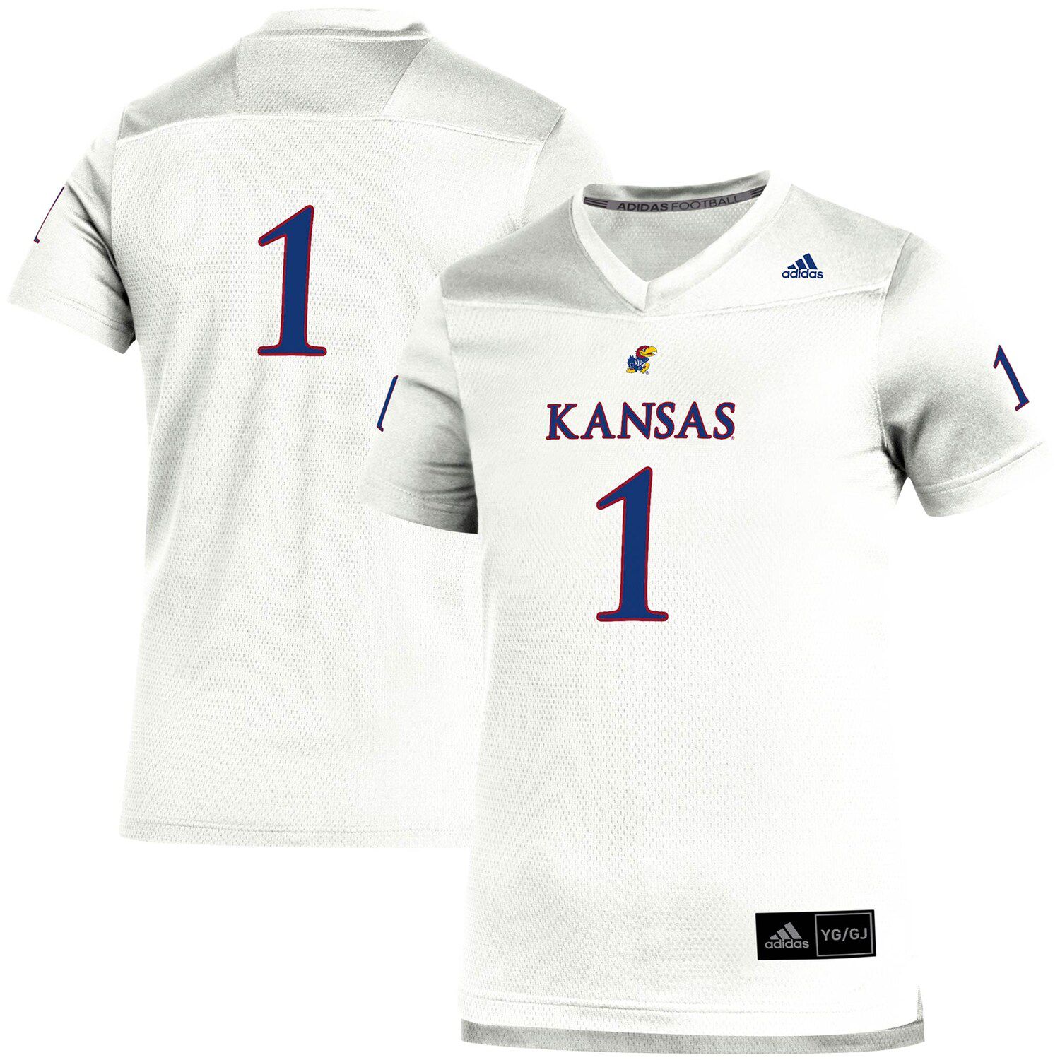 kansas jayhawks youth jersey