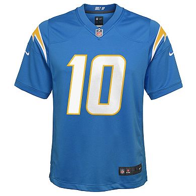 Youth Nike Justin Herbert Powder Blue Los Angeles Chargers Game Jersey
