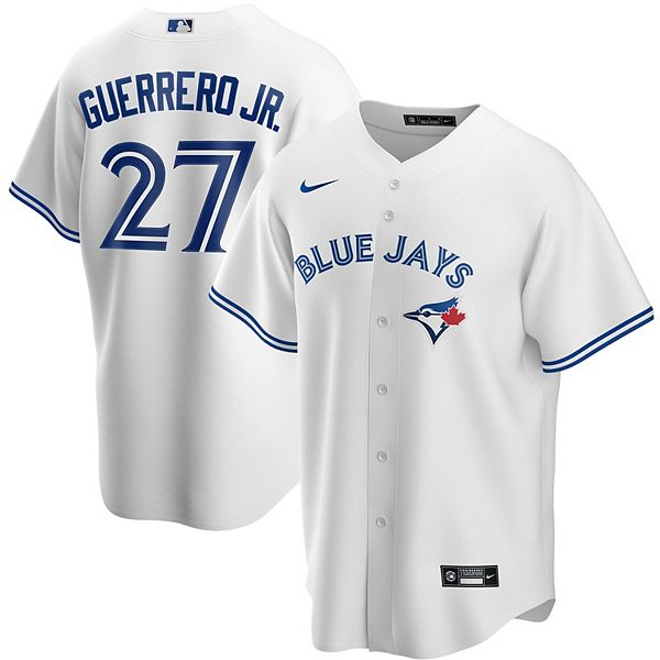 Toronto Blue Jays Nike Official Replica Home Jersey - Mens with Guerrero  Jr. 27 printing