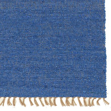 Linon Verginia Berber Blue Rug