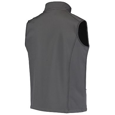 Men's Dunbrooke Charcoal Cleveland Browns Circle Archer Softshell Full-Zip Vest