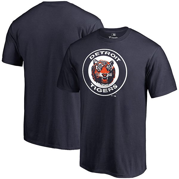 Men's Fanatics Branded Navy Detroit Tigers Huntington T-Shirt
