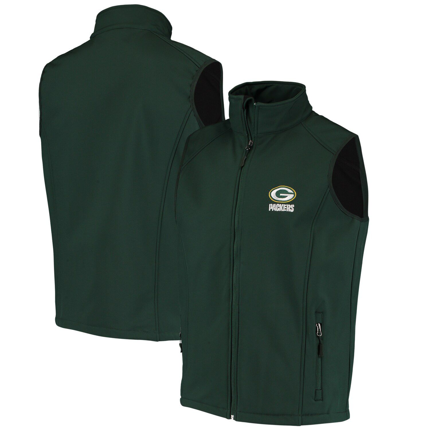 Green Bay Packers Dunbrooke Journey Workwear Tri-Blend Full-Zip Jacket - Tan