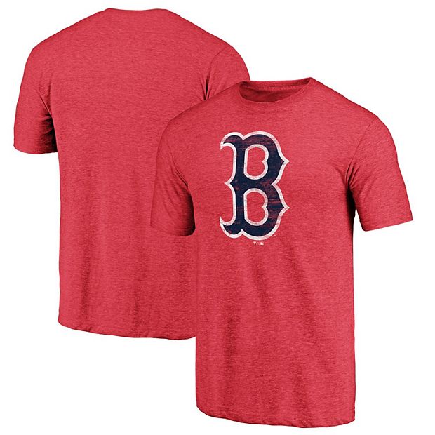 Boston Red Sox Fanatics Branded Weathered Official Logo Tri