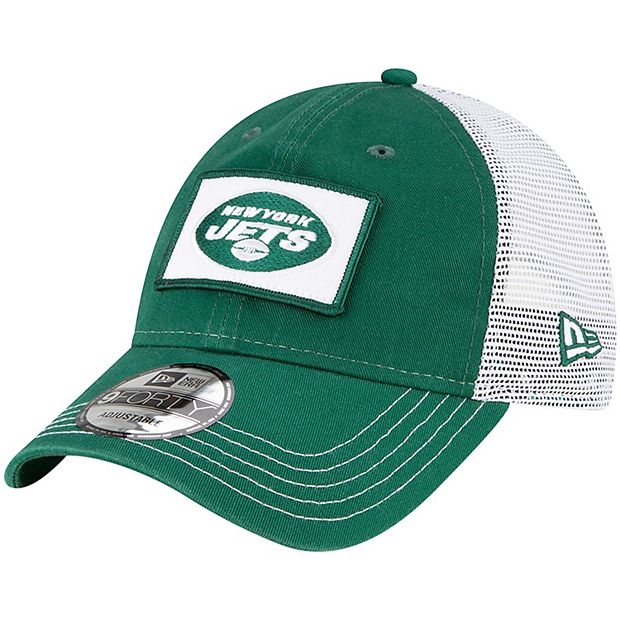 New Era Men's New York Jets 9Forty Green Adjustable Hat