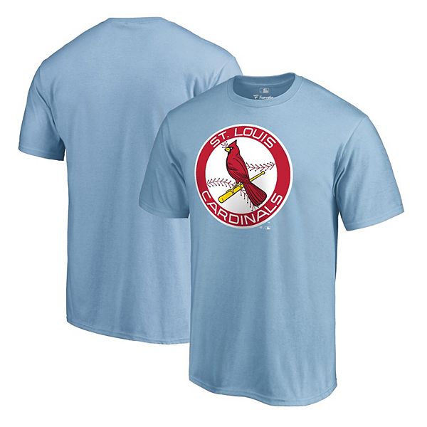 Men's Fanatics Branded Light Blue St. Louis Cardinals Huntington T-Shirt