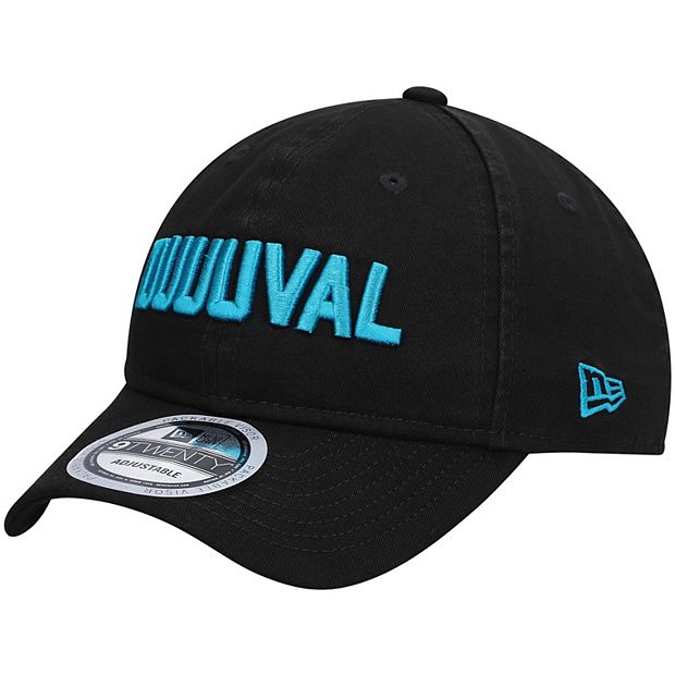 Men's New Era Black Jacksonville Jaguars DUUUVAL Adjustable Hat