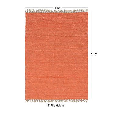 Linon Verginia Berber Coral Rug