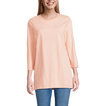 Women's Lands' End Supima Cotton Crewneck Tunic