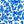 Ivory Blue Flowers