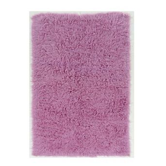 Linon New Flokati Lilac Rug