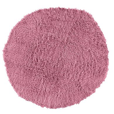 Linon New Flokati Lilac Rug