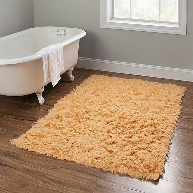 Linon New Flokati Sherbet Rug