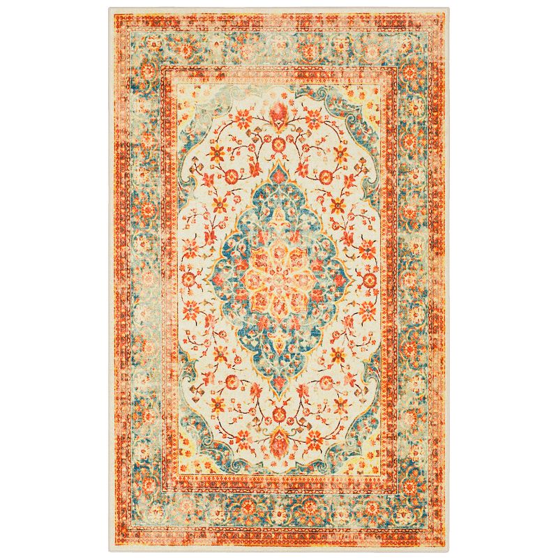 Mohawk Home Prismatic EverStrand Bellepoint Rug, Pink, 8X10 Ft