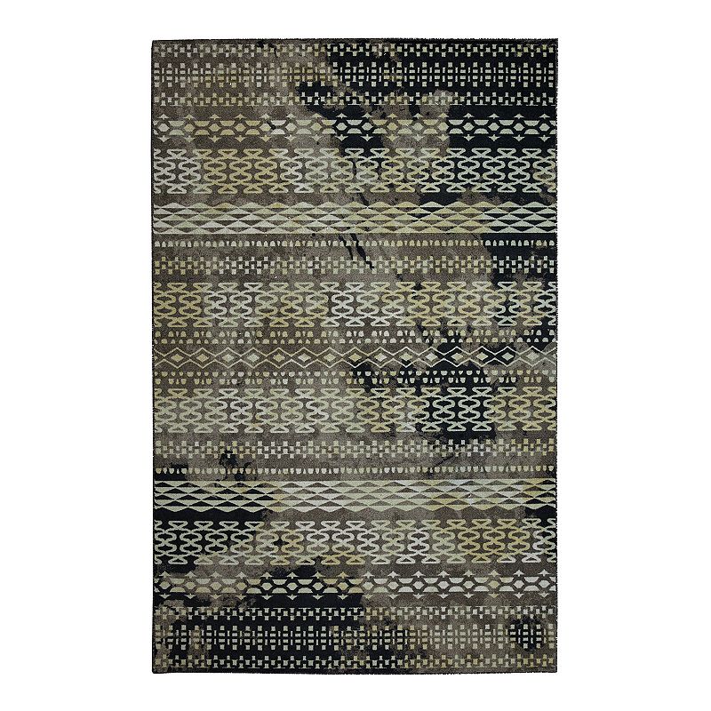 Mohawk Home Prismatic EverStrand Boden Rug, Black, 8X10 Ft