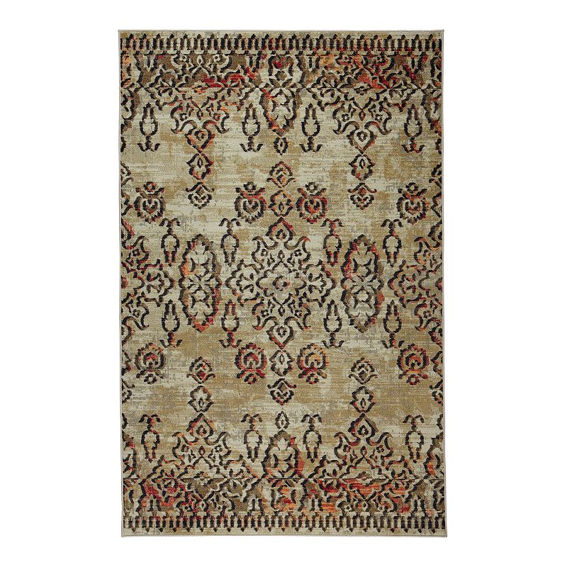 Mohawk Home Prismatic EverStrand Amaryllis Rug, Brown, 8X10 Ft