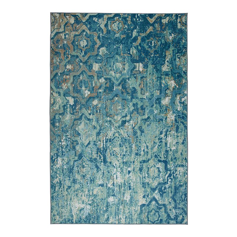 Mohawk Home Prismatic EverStrand Bodhi Rug, Blue, 5X8 Ft