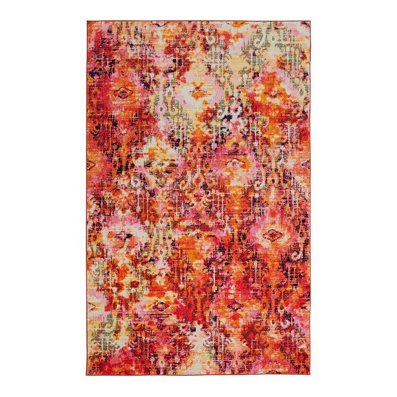 Mohawk Home Prismatic EverStrand Arimo Rug, Orange, 8X10 Ft