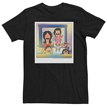 Men's Bobs Burgers Belcher Family Polaroid Tee