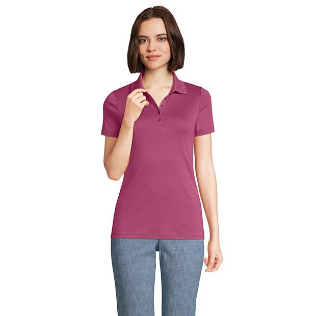 Women s Lands End Supima Cotton Polo Shirt