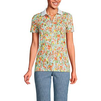 Women's Lands' End Supima Cotton Polo Shirt