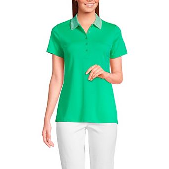 Women's Lands' End Supima Cotton Polo Shirt