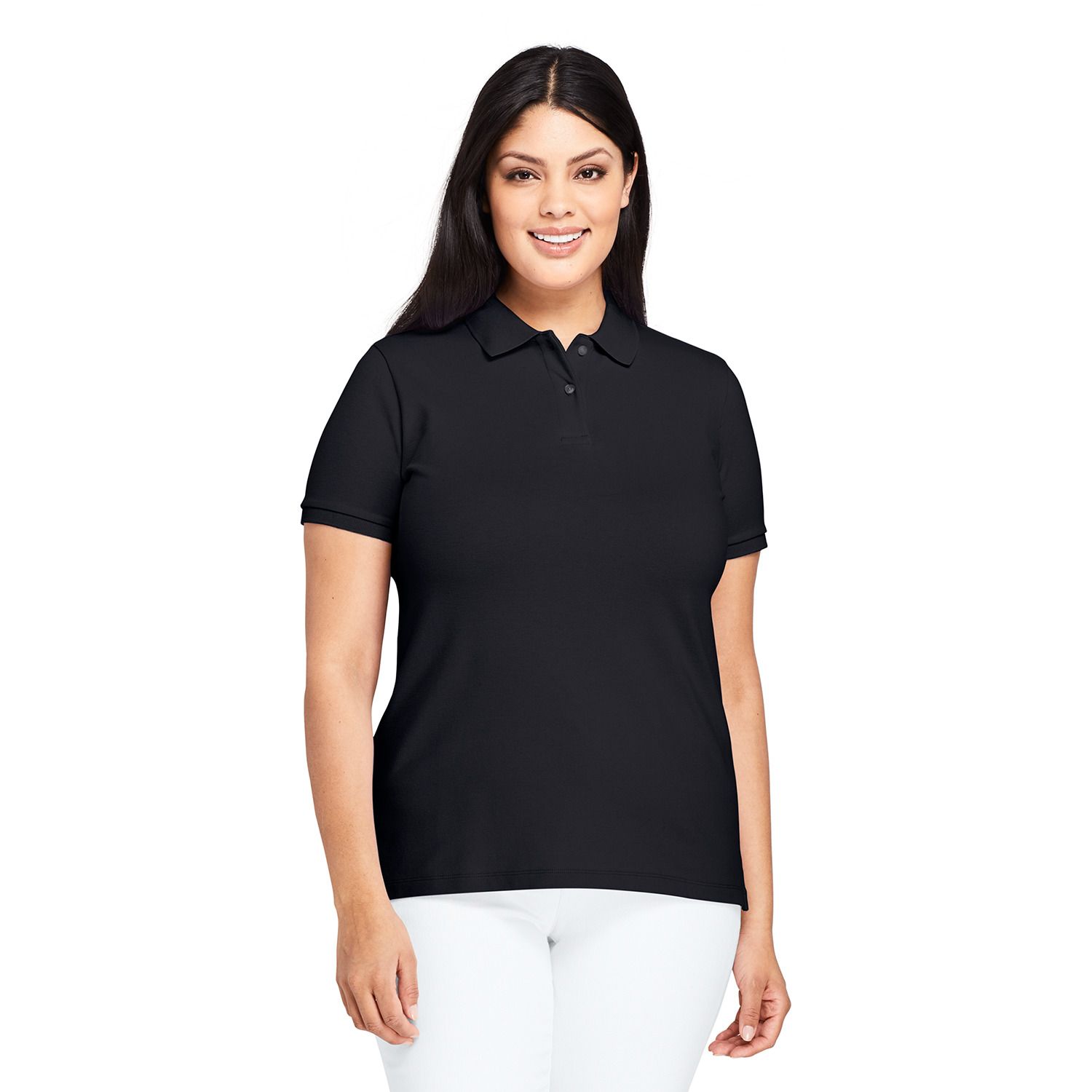 black polo shirts for women