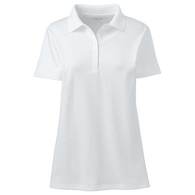 Plus Size Lands' End Supima Cotton Polo Shirt