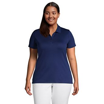 Plus Size Lands' End Supima Cotton Polo Shirt