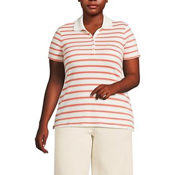 Plus Size Lands' End Supima Cotton Polo Shirt