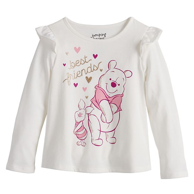 Disney\'s Winnie the Pooh Toddler Girl Long Sleeve Shirttail Tee by Jumping  Beans®