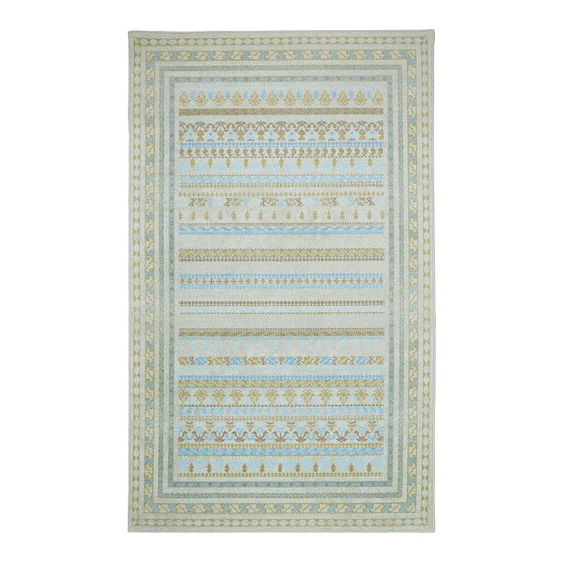 Mohawk Home Prismatic EverStrand Alakol Rug, Blue, 8X10 Ft