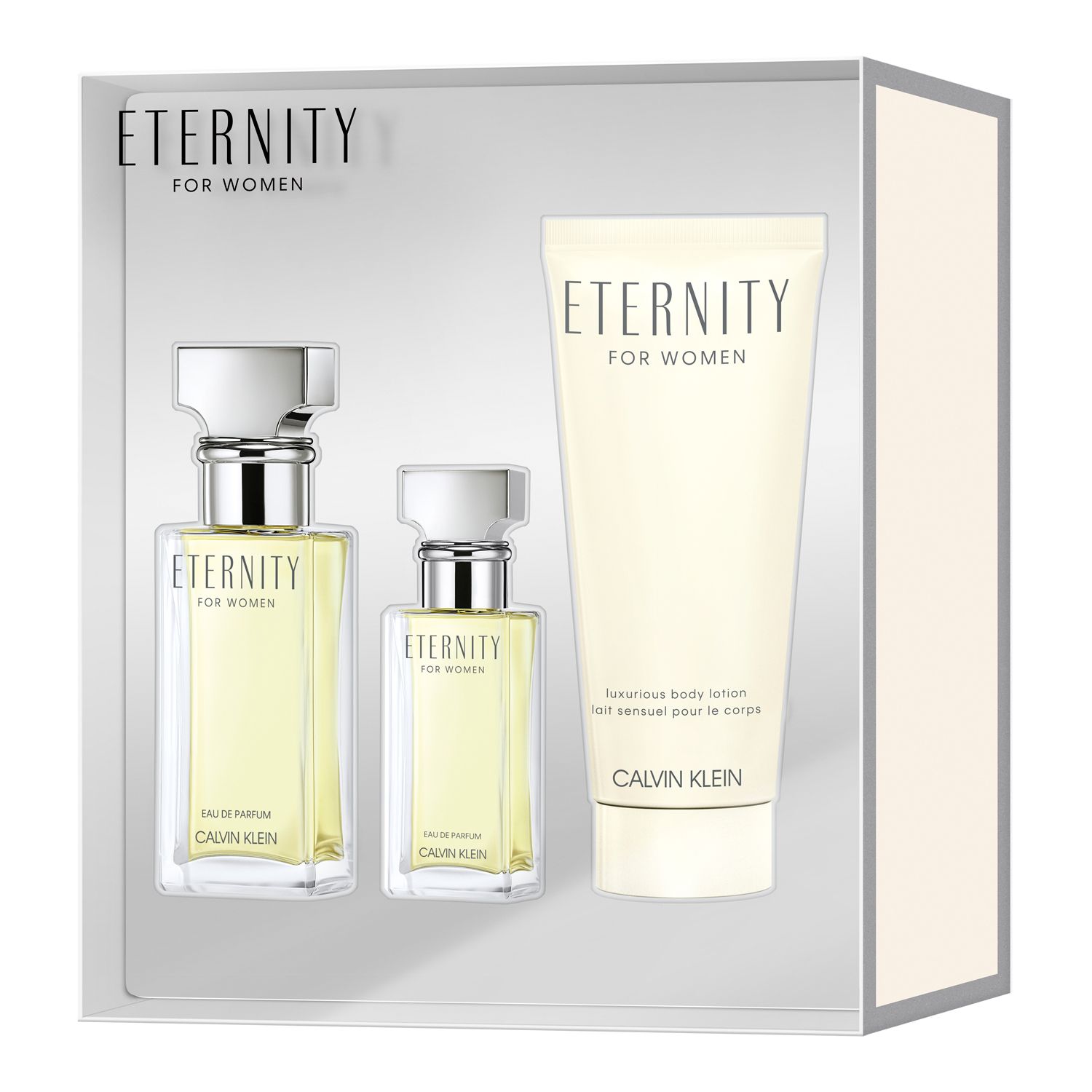 calvin klein eternity for women gift set