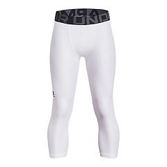 Under Armour Base 2.0 Boys Leggings in Black-Pitch Gray