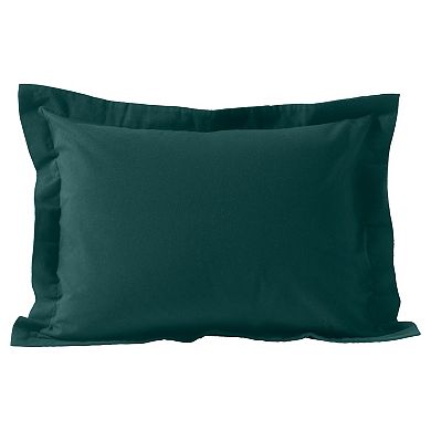 Lands' End Velvet Flannel Solid Duvet Cover